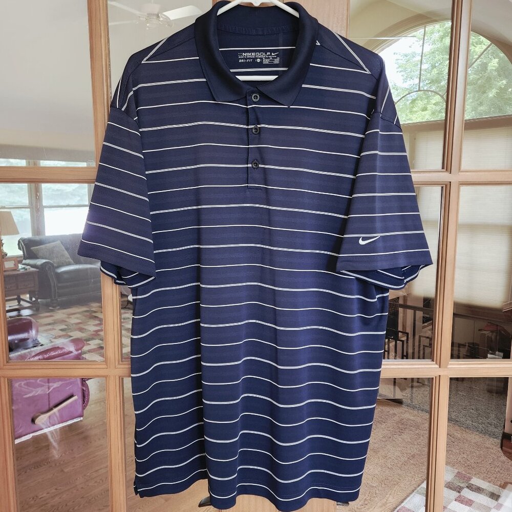 Nike Golf Dri-Fit Men's Short Sleeve Golf Shirt Size XL